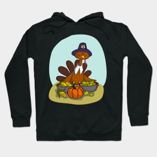 Happy Thanksgiving Turkey & Pumpkin Hoodie